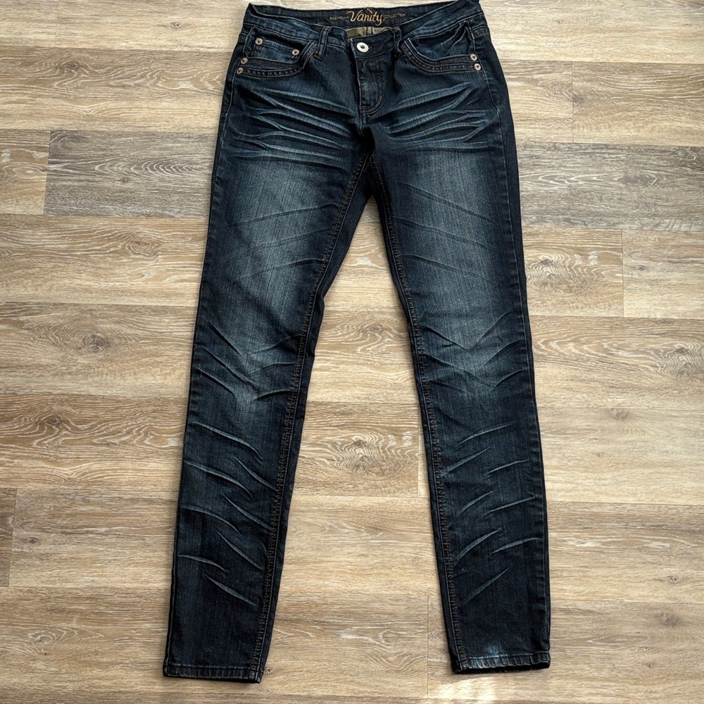 Vanity Women's Dark Wash Skinny Jeans